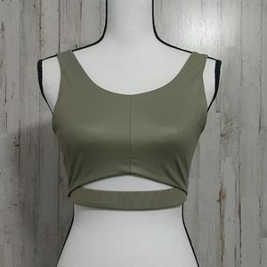 Victoria's Secret Olive Green Sports Bra